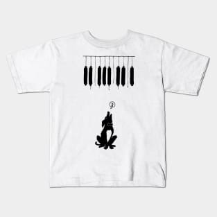 dog and music Kids T-Shirt